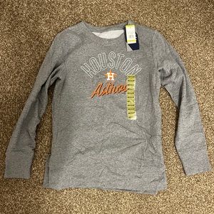 Houston Astros MLB Women’s Fleece Sweatshirt size M